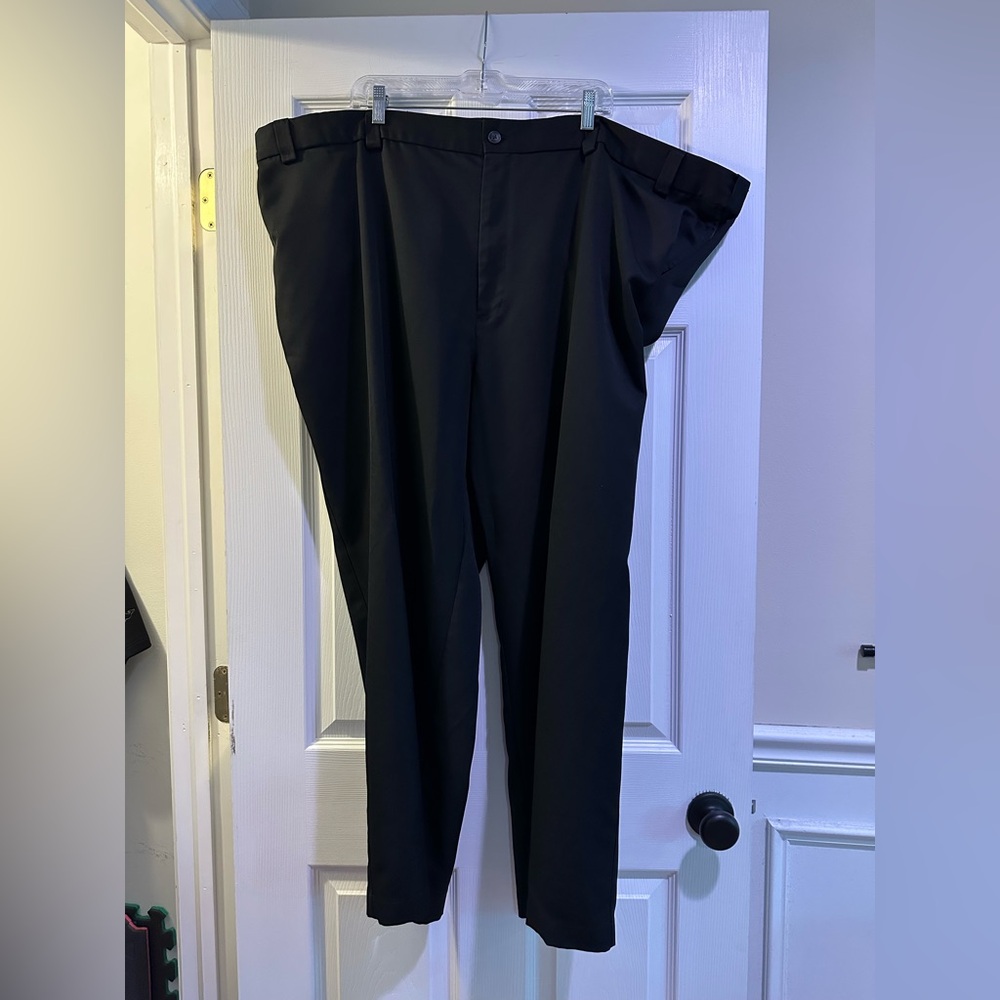 56W/30L Oak Hill Black Dress Pants